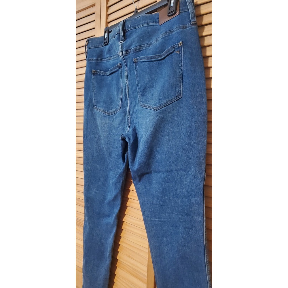 Madewell Kick Out Jeans Women's 32 Denim High Rise 10" Skinny Pant - Picture 7 of 10